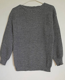 Svetre a kardigány - Pletený pulover - 16136265_