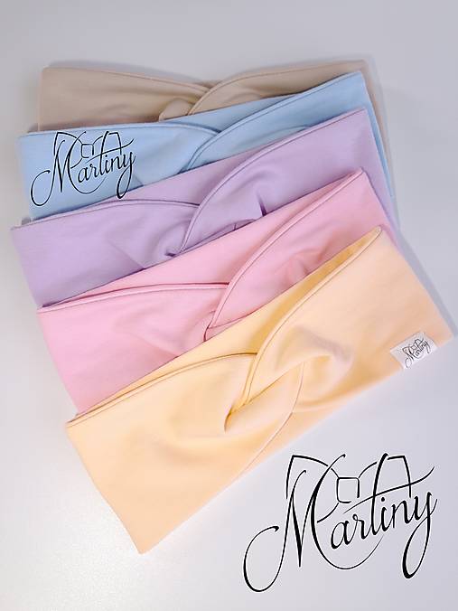 Čiapky, čelenky, klobúky - Čelenka turban - 16136288_