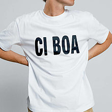 Topy, tričká, tielka - Unisex tričko CI BOA - 16137281_