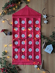 Dekorácie - AKCIA! Adventný kalendár - 16135150_
