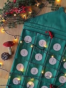 Dekorácie - AKCIA! Adventný kalendár - 16135156_