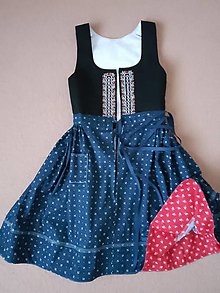 Detské oblečenie - Dievčenský kroj - lajblík so sukničkou - 16135595_