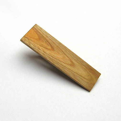 Pánske šperky - Drevená spona na kravatu - krušinová - 16137331_