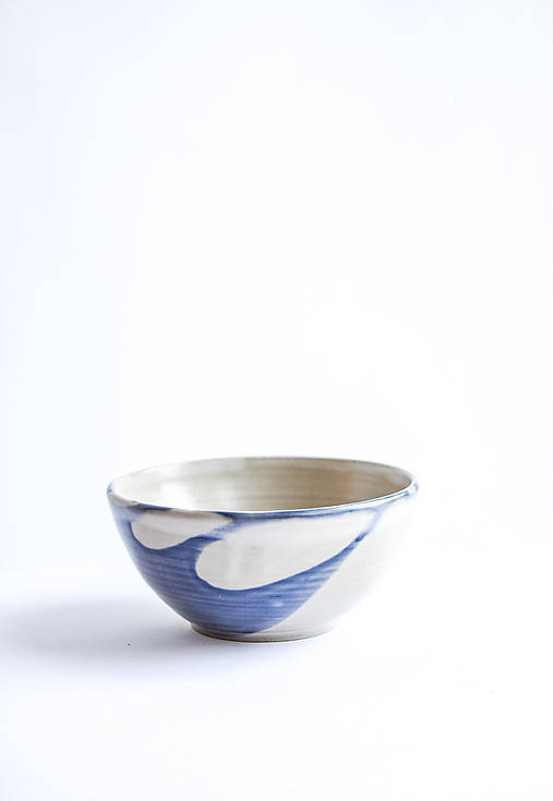 Nádoby - Miska s kobaltovým dekórom - 16139705_