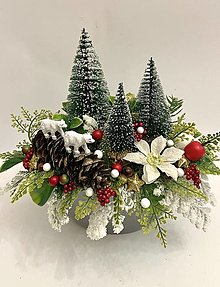 Dekorácie - Vianočná - zimná dekorácia - 16140924_