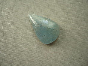 Minerály - Kabošon - akvamarín 25 mm, č.41f - 16140709_