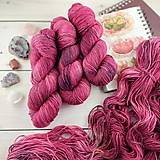 Materiál ručne robený - ELA - ručne farbené merino Deluxe - 16140779_