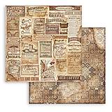 Papier - Scrapbook papier Coffe and Chocolate Backgrounds 8x8 - 16146334_