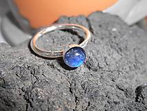 Prstene - ring with moon stone II-mesačný kameň - 16144425_