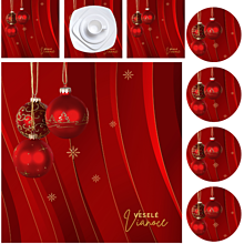 Úžitkový textil - Vianočné prestieranie sada - 16146113_