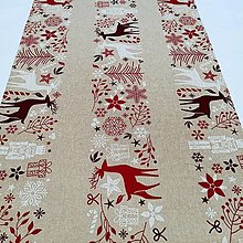 Úžitkový textil - Stredový obrus vianočný - 16144954_