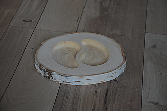 Polotovary - miska z brezového dreva s kôrou - 16147130_