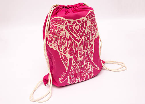 Maľovaný ruksak (Ružová)