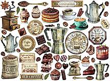 Papier - Stamperia kartónové výrezy Coffee and Chocolate - 16152788_