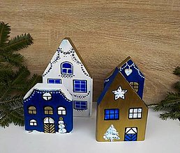 Dekorácie - Vianočné domčeky - 16151296_