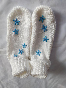 Ponožky, pančuchy, obuv - Ponožky hviezdičky - 16150309_