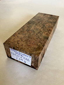 Polotovary - Stabilizované drevo JAVOR - 16151304_