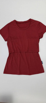 Oblečenie na dojčenie - Merino-tričko na dojčenie - 16154308_
