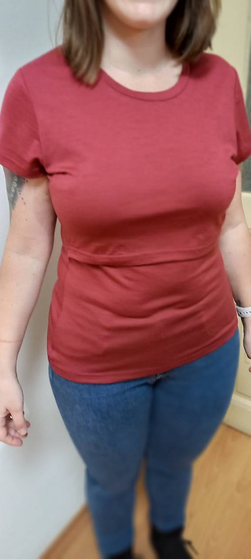 Merino-tričko na dojčenie