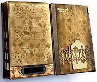 Papiernictvo - Luxusný manager diár 2026 / Diár pre kráľa/ hudba a knihy  - 16154951_