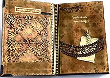 Papiernictvo - Luxusný manager diár 2026 / Diár pre kráľa/ hudba a knihy  - 16154954_