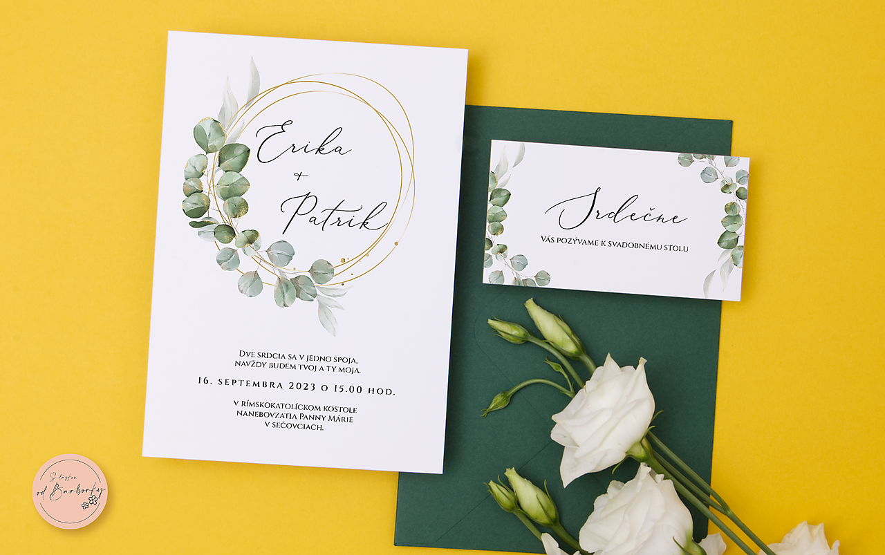 Svadobné oznámenie C#33