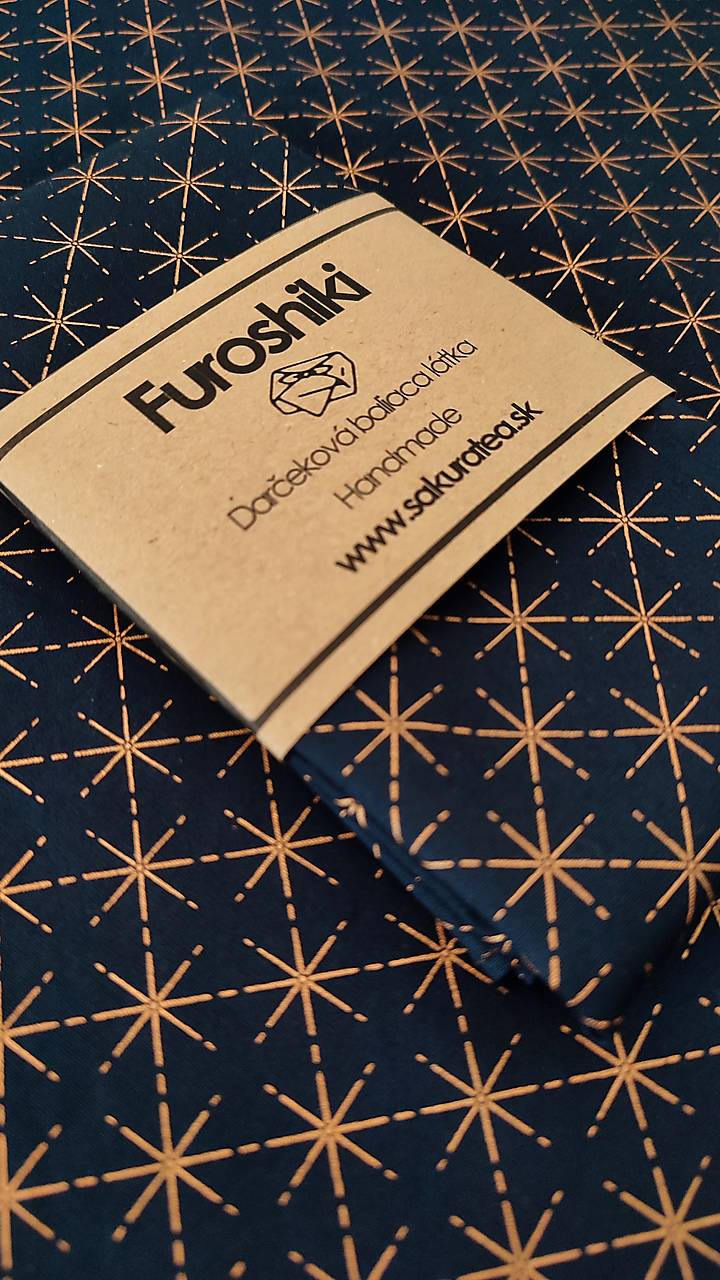 Furoshiki Vianočné Hviezdy