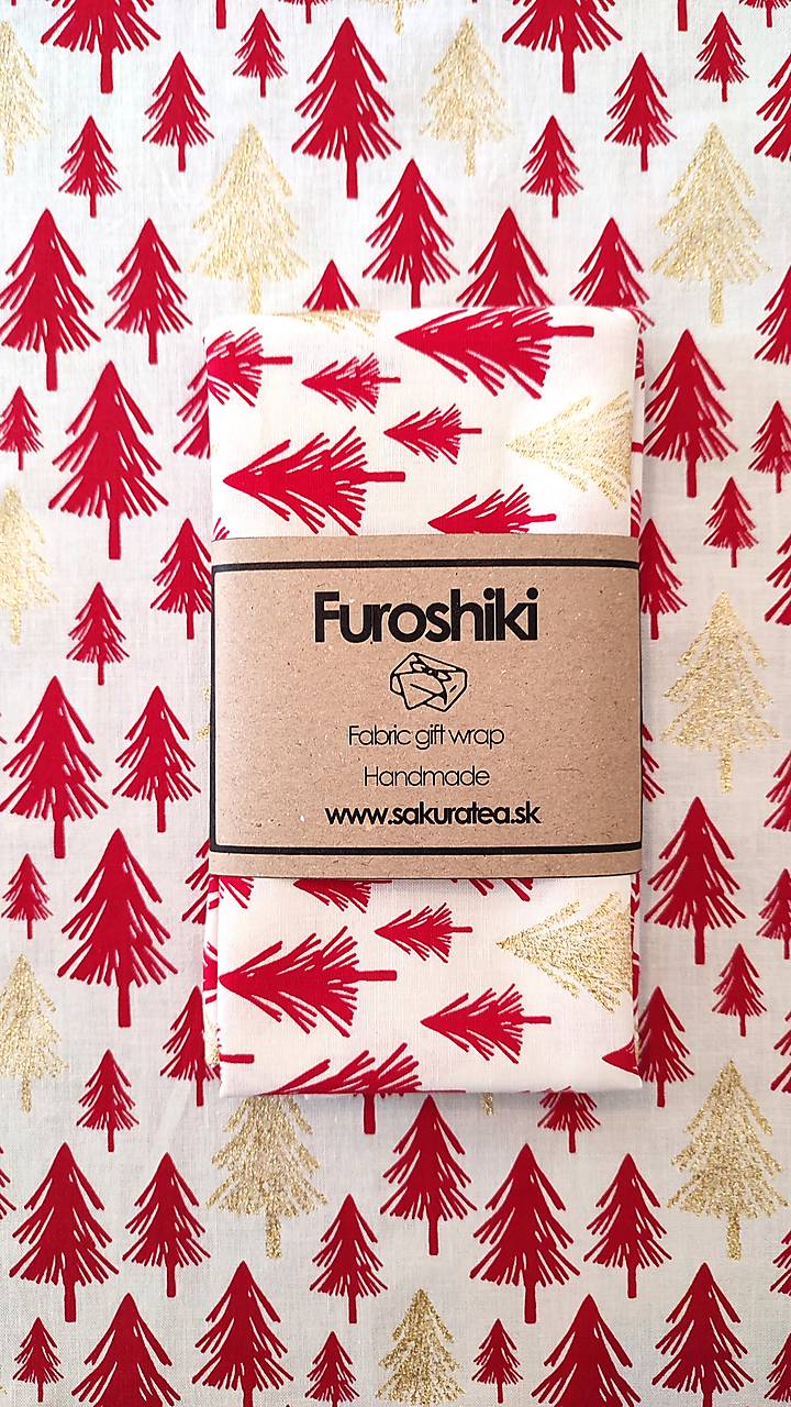Furoshiki Vianočné Stromy
