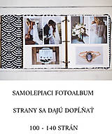 Papiernictvo - Fotoalbum (samolepiaci 60 strán A4 (strany fixné)) - 16157389_