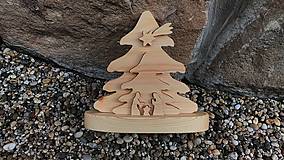 Dekorácie - Vianočný drevený betlehem - 16157009_