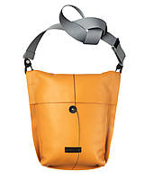 Pánske tašky - UNISEX T/03 kožená messenger taška - 16159427_