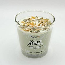 Svietidlá a sviečky - Dýchaj zhlboka, dezinfekčná sójová sviečka - 16160675_