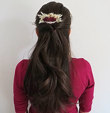 Ozdoby do vlasov - ZĽAVA - Hrebienok ''Berries'' - 16161298_
