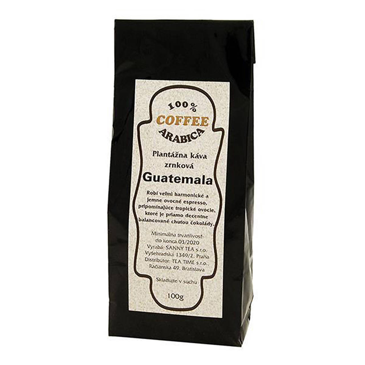 Káva Guatemala - 100% Arabica 100g