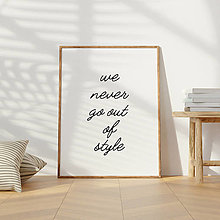 Grafika - Poster | Out of style - 16162758_