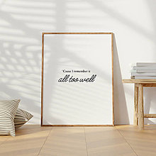Grafika - Poster | All too well - 16162775_