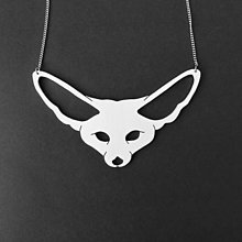 Náhrdelníky - Fennec Fox... fenek, náhrdelník - 16163368_