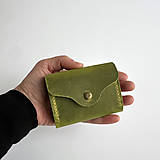 Peňaženky - Puzdro na karty / Card holder / Kožená peňaženka - 16162332_