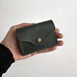 Peňaženky - Puzdro na karty / Card holder / Kožená peňaženka - 16162337_