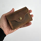 Peňaženky - Puzdro na karty / Card holder / Kožená peňaženka - 16162351_