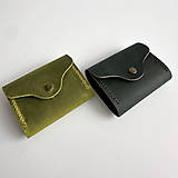 Peňaženky - Puzdro na karty / Card holder / Kožená peňaženka - 16162362_