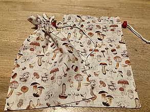Úžitkový textil - Vrecúško na sušené huby2 - 16166268_