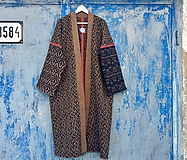 Kimoná - HAORI kimono  (Neko) - 16165634_
