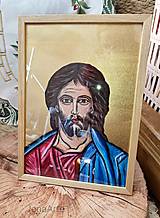 Obrazy - Ježiš obraz v ráme - 16164793_