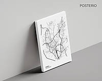 Obrazy - Mesto PREŠOV - moderný minimalistický plagát (plagát 21x29,7cm (A4)) - 16163525_