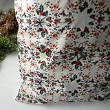 Úžitkový textil - Vianočný vankúšik 40cm x 40cm - 16165949_