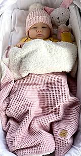 Detský textil - Detská deka s barančekom - 16169571_