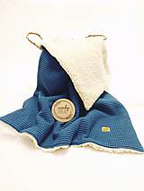 Detský textil - Detská deka s barančekom - 16169646_