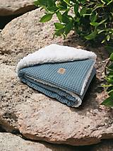 Detský textil - Detská deka s barančekom - 16169715_