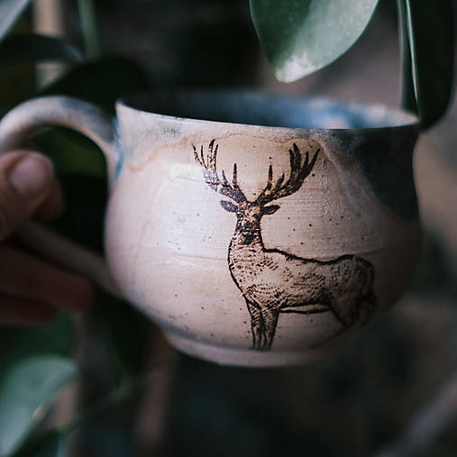 Nádoby - Jelen hrníček - 16169042_